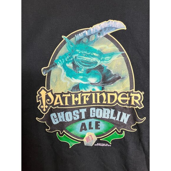 Pathfinder Ghost Goblin Ale Paizo Black T-Shirt Men's 4XL - Picture 2 of 6